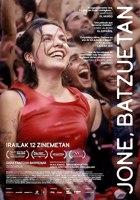 Carátula de la película Jone, Batzuetan (EUSK) Pelicula Jone Batzuetan EUSK, drama, director Sara Fantova