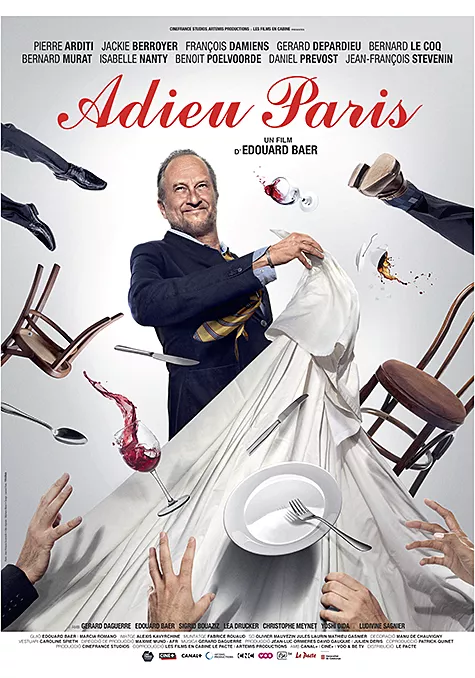 Carátula de la película Adieu Paris Pelicula Adieu Paris, comedia, director Edouard Baer