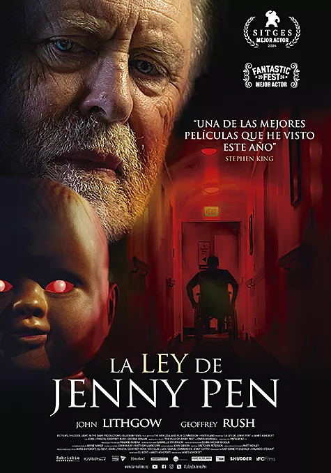 Pelicula La ley de Jenny Pen, terror thriller, director James Ashcroft