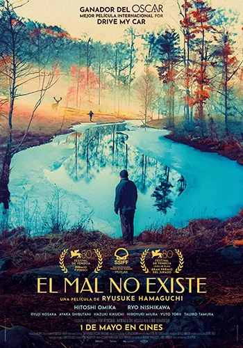 Caràtula de la pel.lícula El mal no existe Pelicula El mal no existe, drama, director Ryusuke Hamaguchi