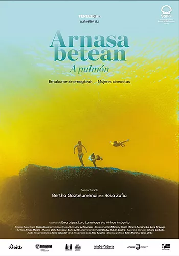 Pelicula Arnasa betean. A pulmn EUSK, documental, director Bertha Gaztelumendi y Rosa Zufa