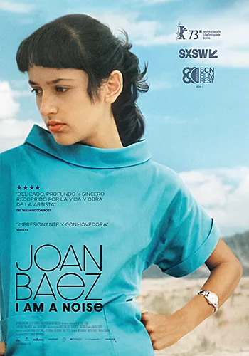Pelicula Joan Baez. I Am a Noise, documental musical, director Karen O