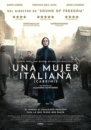 Pelicula Una mujer italiana, drama, director Alejandro Monteverde
