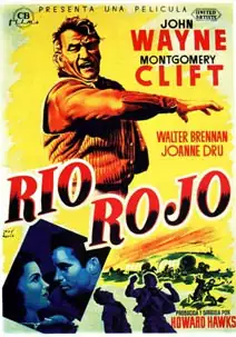 Pelicula Ro rojo, western, director Howard Hawks