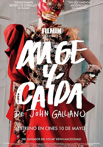 Pelicula Auge y cada de John Galliano VOSE, documental, director Kevin Macdonald