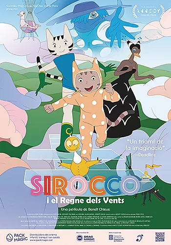 Carátula de la película Sirocco i el regne dels vents (CAT) Pelicula Sirocco i el regne dels vents CAT, animacion, director Benoît Chieux