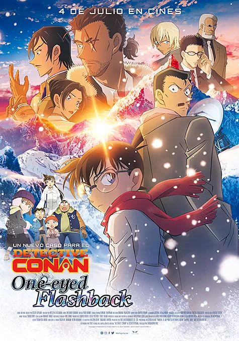 Carátula de la película Detective Conan: One-Eyed Flashback Pelicula Detective Conan: One-Eyed Flashback, animacion aventuras, director Katsuya Shigehara