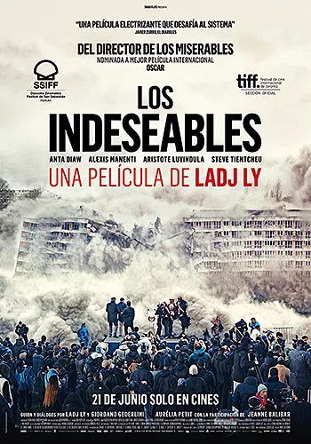 Caràtula de la pel.lícula Los indeseables Pelicula Los indeseables, drama, director Ladj Ly