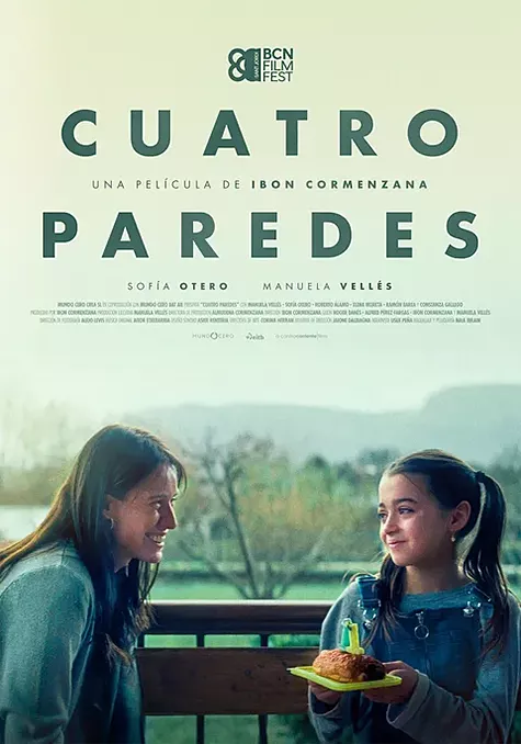 Carátula de la película Cuatro paredes Pelicula Cuatro paredes, drama, director Ibón Cormenzana