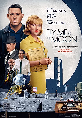 Carátula de la película Fly Me to the Moon Pelicula Fly Me to the Moon, comedia romance, director Greg Berlanti