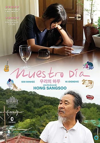 Carátula de la película Nuestro día Pelicula Nuestro día, comedia, director Hong Sang-soo