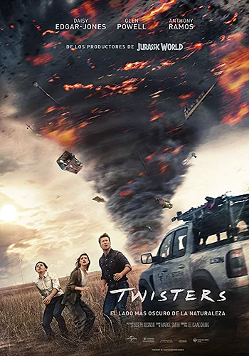Carátula de la película Twisters Pelicula Twisters, aventuras, director Lee Isaac Chung