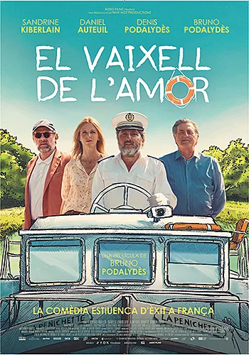 Carátula de la película El vaixell de l Pelicula El vaixell de lamor CAT, comedia, director Bruno Podalydès