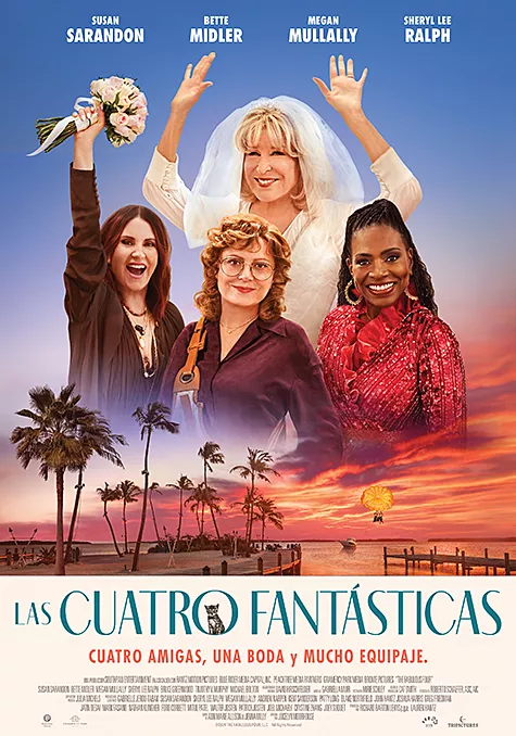 Caràtula de la pel.lícula Las cuatro fantásticas Pelicula Las cuatro fantásticas, comedia, director Jocelyn Moorhouse