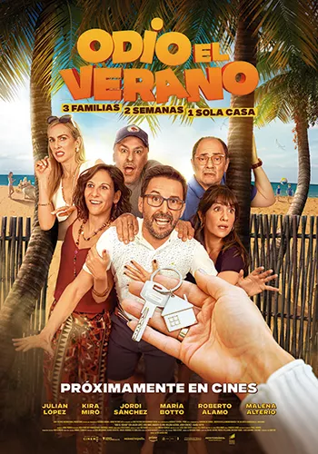 Carátula de la película Odio el verano Pelicula Odio el verano, comedia, director Fer García-Ruiz