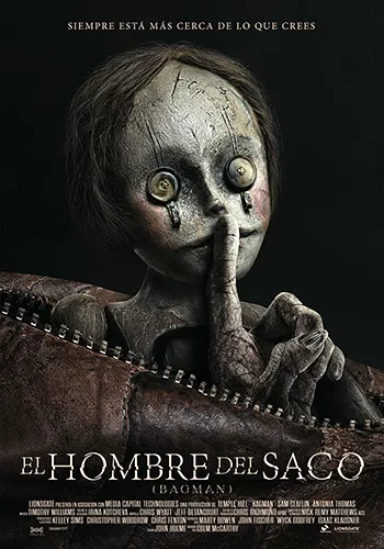 Carátula de la película El hombre del saco Pelicula El hombre del saco, terror, director Colm McCarthy
