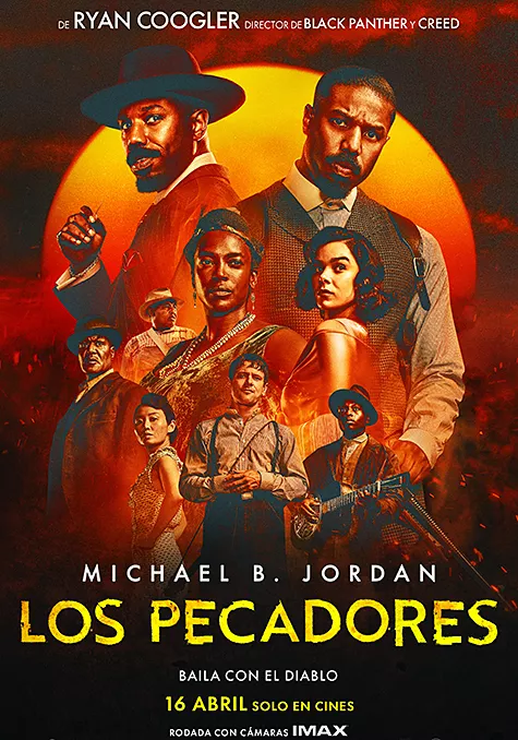 Carátula de la película Los pecadores Pelicula Los pecadores, accion terror thriller, director Ryan Coogler