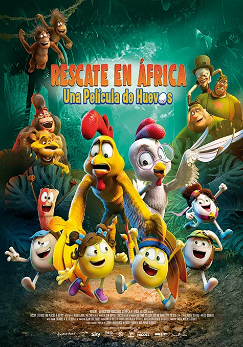 Rescate en frica. Una pelcula de huevos