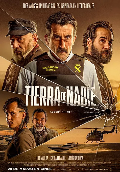 Carátula de la película Tierra de nadie Pelicula Tierra de nadie, accion thriller, director Albert Pintó