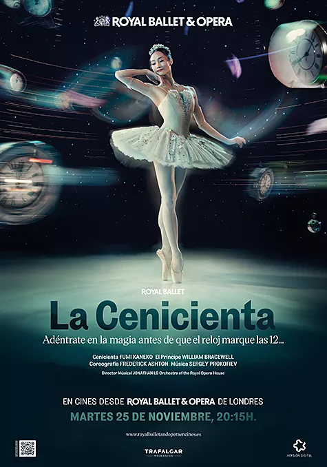 Pelicula La Cenicienta Royal Opera House de Londres, ballet, director Sergui Prokofiev