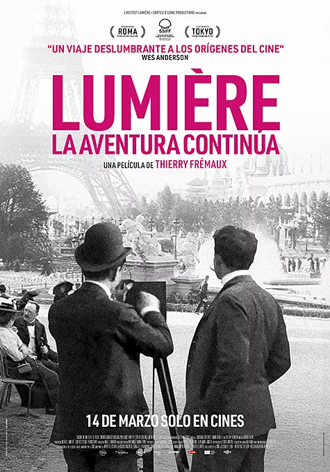 Pelicula Lumire la aventura contina, documental, director Thierry Frmaux
