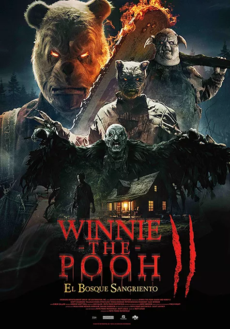 Pelicula Winnie the Pooh. El bosque sangriento, terror, director Rhys Frake-Waterfield