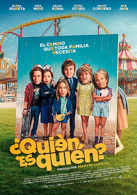 Carátula de la película ¿Quién es quién? Pelicula ¿Quién es quién?, comedia, director Martín Cuervo