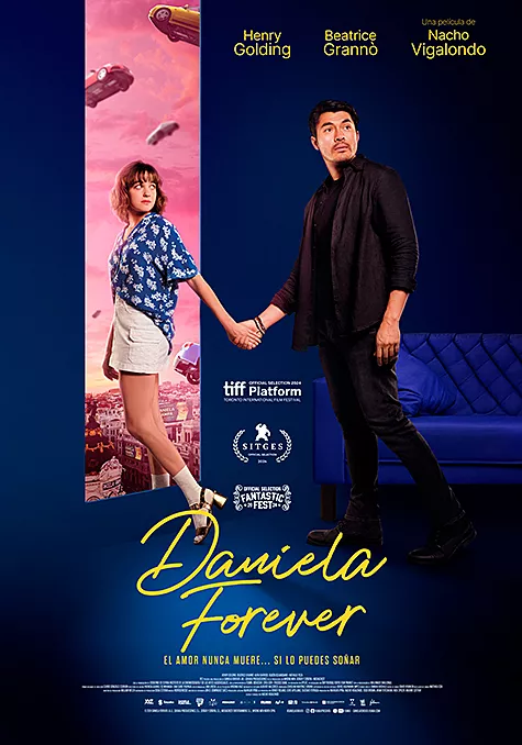 Carátula de la película Daniela forever Pelicula Daniela forever, drama romance, director Nacho Vigalondo