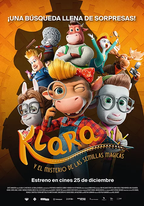Carátula de la película Klara y el misterio de las semillas mágicas Pelicula Klara y el misterio de las semillas mágicas, animacion, director Will Ashurst