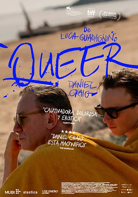 Carátula de la película Queer Pelicula Queer, drama, director Luca Guadagnino