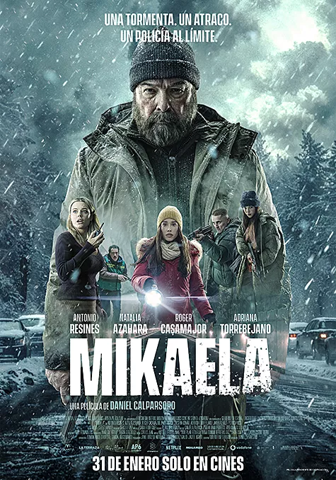 Carátula de la película Mikaela Pelicula Mikaela, accion thriller, director Daniel Calparsoro