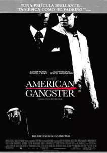 Pelicula American gangster, thriller, director Ridley Scott