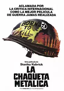 Pelicula La chaqueta metálica, drama, director Stanley Kubrick