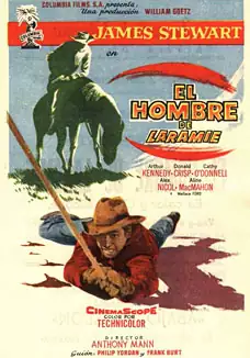 Pelicula El hombre de Laramie VOSE, western, director Anthony Mann