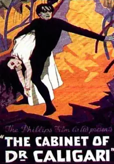 Pelicula El gabinete del doctor Caligari VOSE, terror, director Robert Wiene