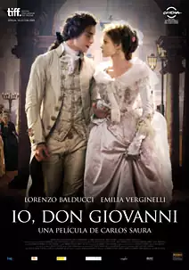 Pelicula Io Don Giovanni, musical, director Carlos Saura