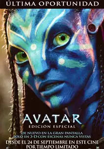 Pelicula Avatar. Edicin especial 3D, aventures, director James Cameron
