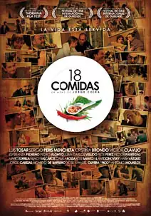 Pelicula 18 comidas, comedia drama, director Jorge Coira