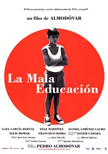 Pelicula La mala educación, drama, director Pedro Almodóvar
