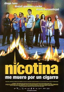Pelicula Nicotina, comedia negro, director Hugo Rodríguez