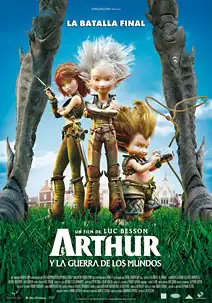 Pelicula Arthur y la guerra de los mundos, animacion, director Luc Besson