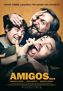 Pelicula Amigos, comedia, director Marcos Cabot y Borja Manso