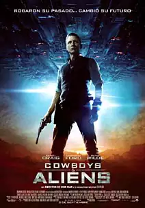 Pelicula Cowboys & Aliens, ciencia ficcio, director Jon Favreau
