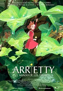 Pelicula Arrietty y el mundo de los diminutos, animacion, director Hiromasa Yonebayashi