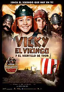 Pelicula Vicky el vikingo y el martillo de Thor, aventuras, director Christian Ditter