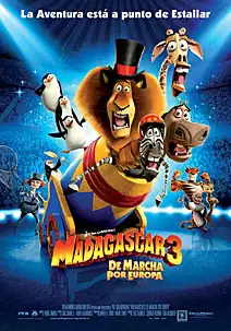 Pelicula Madagascar 3: De marcha por Europa, animacion, director Conrad Vernon y Tom McGrath