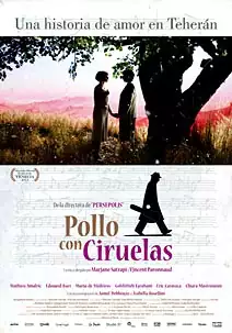 Pelicula Pollo con ciruelas, drama, director Vincent Paronnaud y Marjane Satrapi