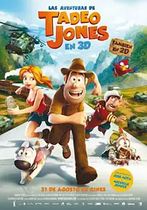 Pelicula Las aventuras de Tadeo Jones 3D, animacio, director Enrique Gato