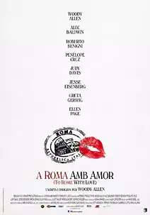 Pelicula A Roma amb amor CAT, comedia, director Woody Allen