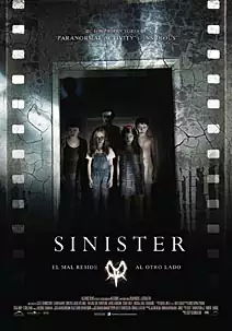 Pelicula Sinister, terror, director Scott Derrickson